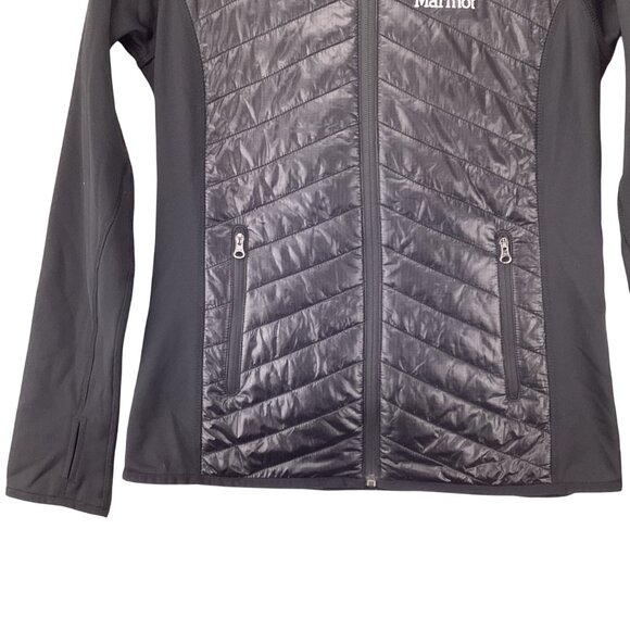 Marmot Womens Jacket Coat Size Small Black Variant Active Quilted Active Outdoor - Picture 5 of 12